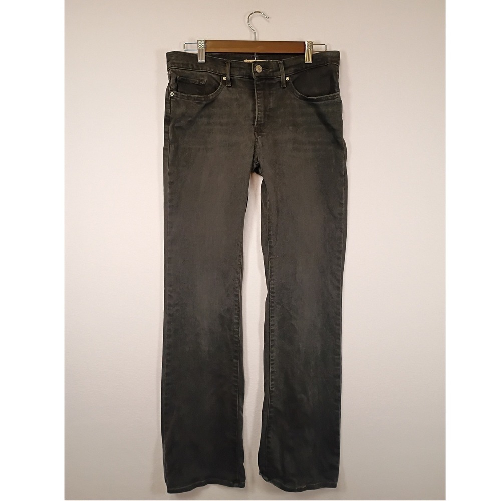 Levis Womens 28 Black 315 Shaping Bootcut Stretch Denim Jeans 19632-0044